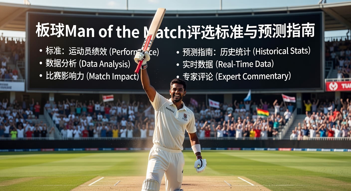 板球 Man of the Match 评选逻辑与实战判断