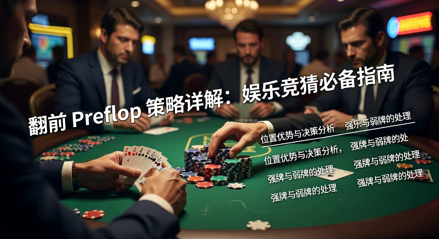 翻前 preflop 实战指南：范围判断与决策思路
