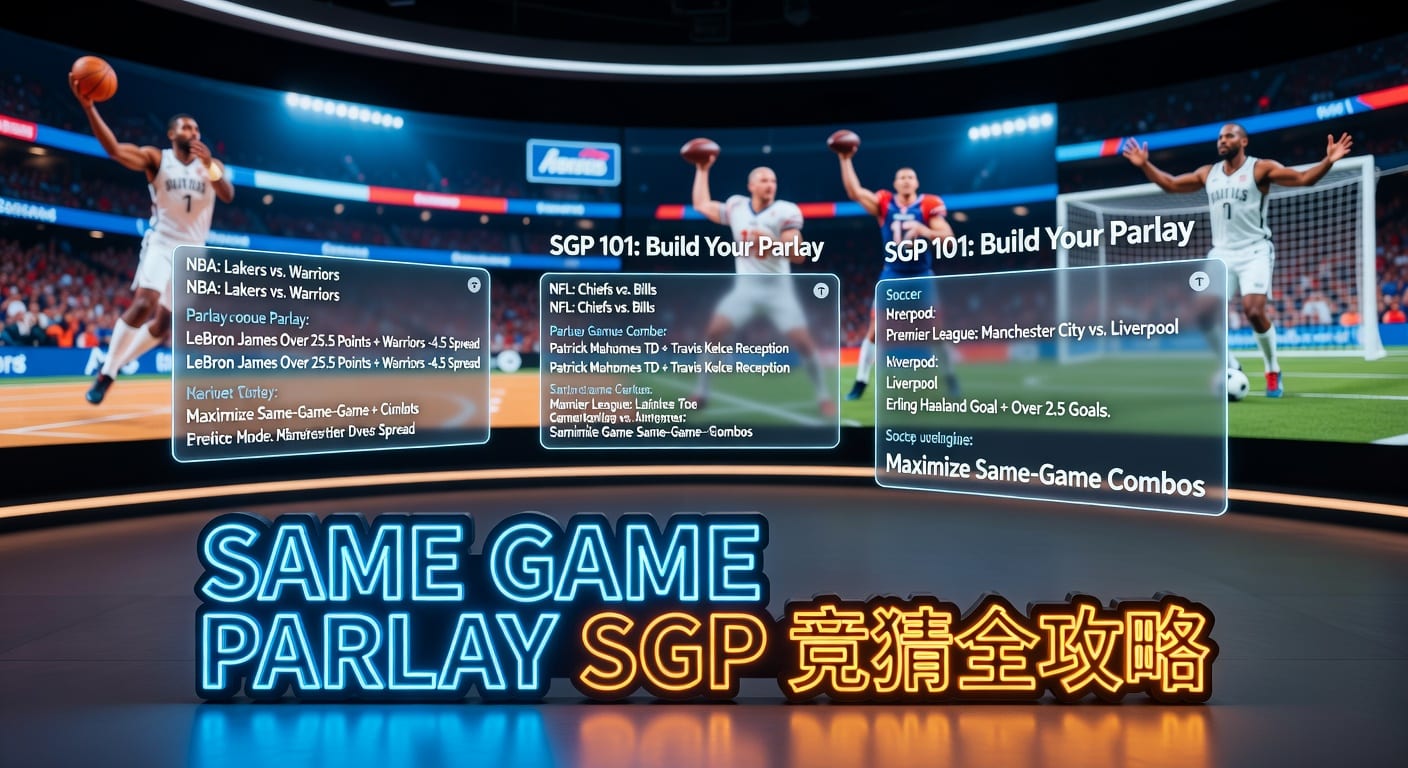 same game parlay SGP：玩法解析与实战选择
