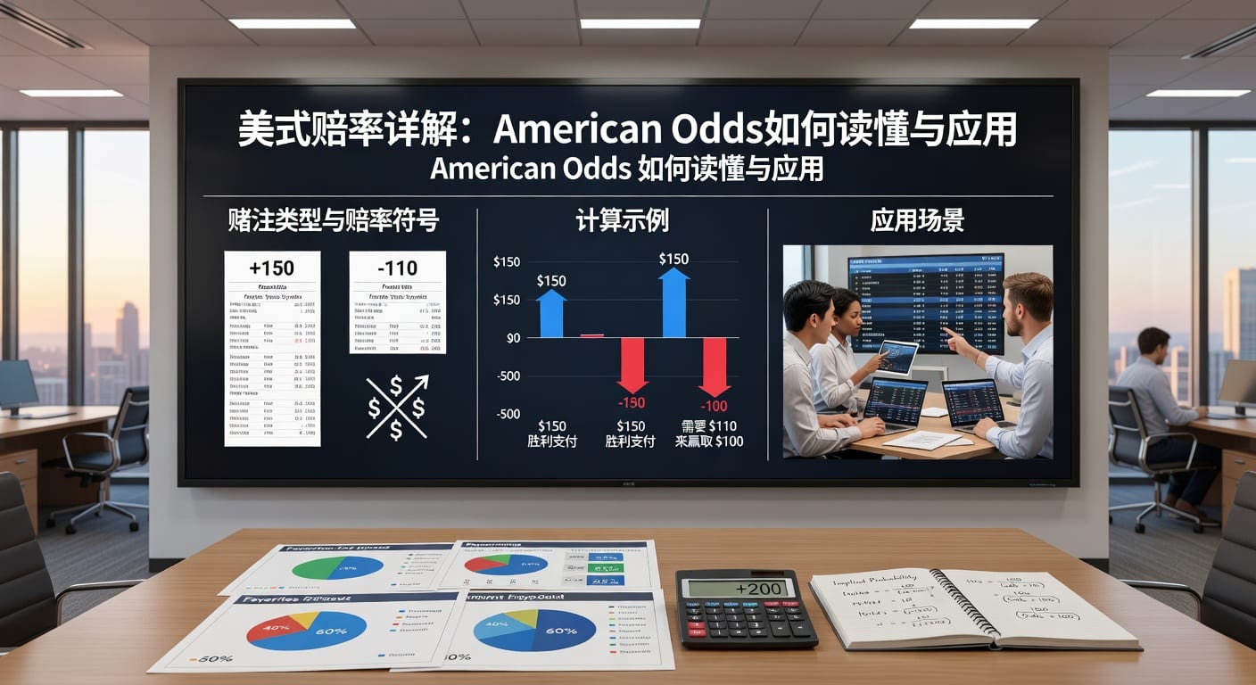 美式赔率 american odds 读懂换算与实战