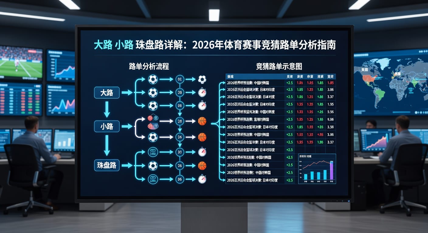 大路 小路 珠盘路：盘口走势分析
