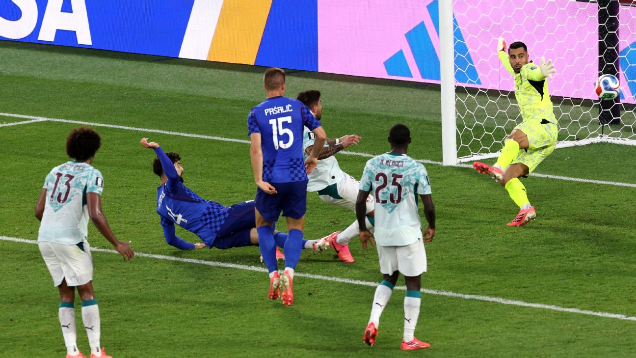 FIFA确认：球内技术判定克罗地亚绝平球越位无误